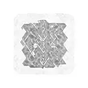 hex snakeskin two layer  tattoo design idea