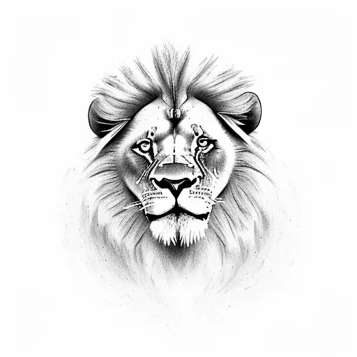 Start by collecting reference images of lions. Look for different poses, expressions, and angles to get a comprehensive  tattoo design idea