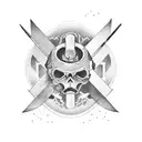 you need to fight for peace. even that, you will kill for love tattoo design idea