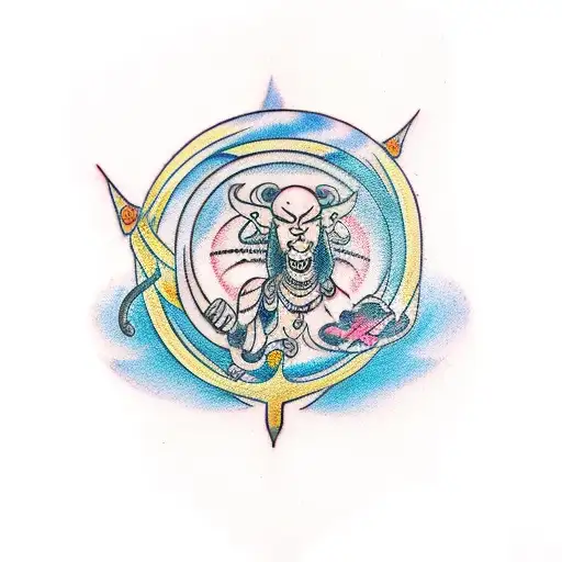 mahakal  tattoo design idea