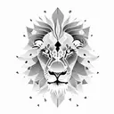 Lion with sikh tattoo design idea