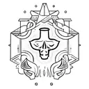 leis hermeticas tattoo design idea