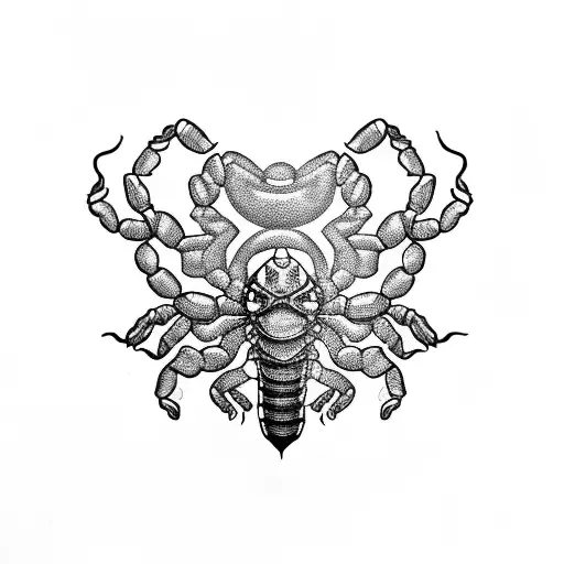 Scorpion tattoo design idea