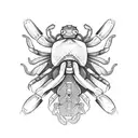 Scorpion tattoo design idea