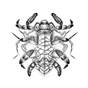 Scorpion tattoo design idea