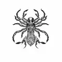 Scorpion tattoo design idea
