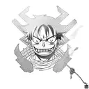 luffy vs kurapika tattoo design idea