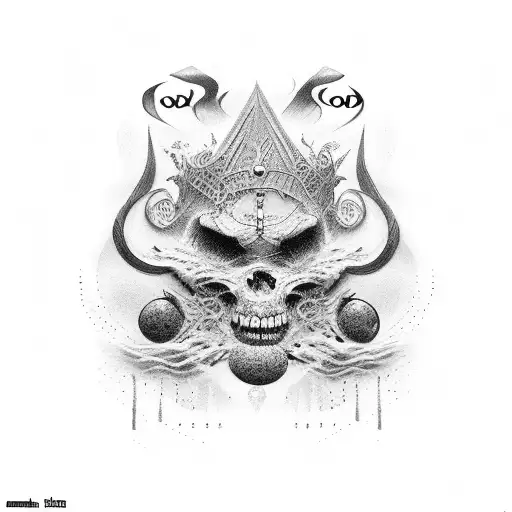 God Is good all the time tattoo design idea