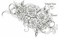 today, tomorrow, forever  tattoo design idea