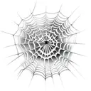 Spider Web tattoo design idea