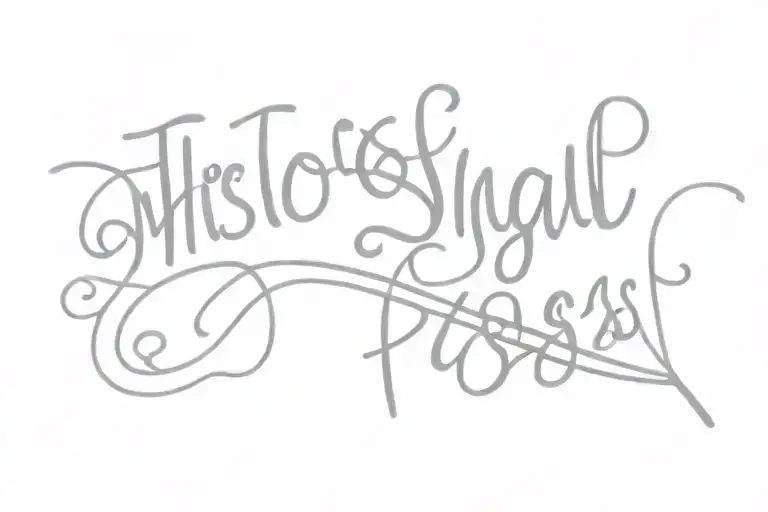 this too shall pass tattoo design idea