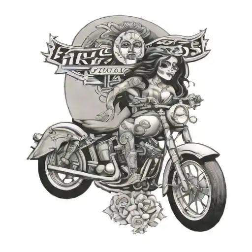 49ers chicana payasa tattoo design idea