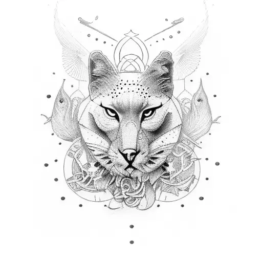 Amor Vincit Omnia tattoo design idea