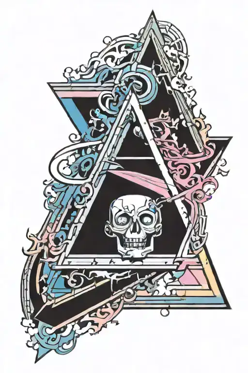 Pink Floyd prism tattoo design idea