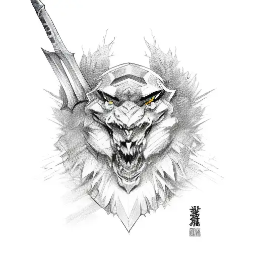 3 Sword tattoo design idea