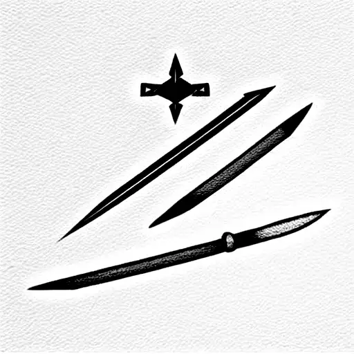 3 Sword tattoo design idea