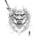 3 Sword tattoo design idea