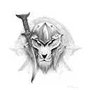 3 Sword tattoo design idea