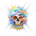 heaven versus hell  tattoo design idea