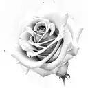 rose bush tattoo design idea