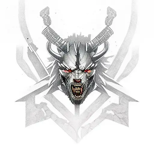 the witcher tattoo design idea