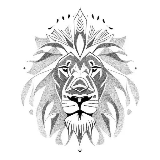 lion with eagle for forearm  tattoo design idea