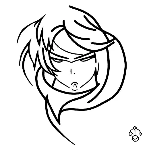 anime tattoo design idea