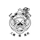 x one piece tattoo design idea