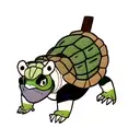 Japanese Turtle tattoo design idea