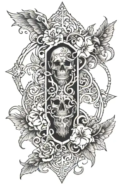 biblical tattoo design idea