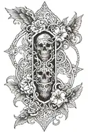 biblical tattoo design idea