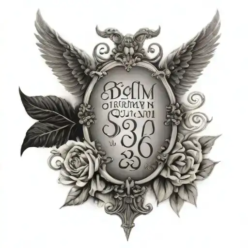 psalm 23:16 back tattoo tattoo design idea