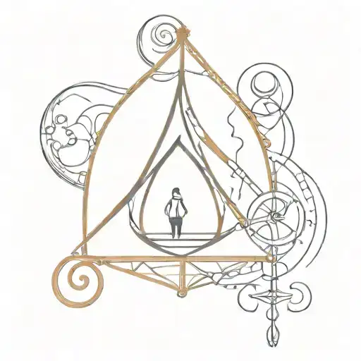 Burning Man tattoo features tattoo design idea