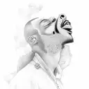 The Prayer, by kid cudi tattoo design idea