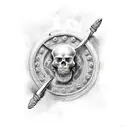 gladiator  tattoo design idea