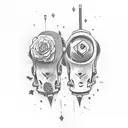 "Fuck whoever taught you how to Love Like that"  tattoo design idea