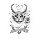 "Fuck whoever taught you how to Love Like that"  tattoo design idea