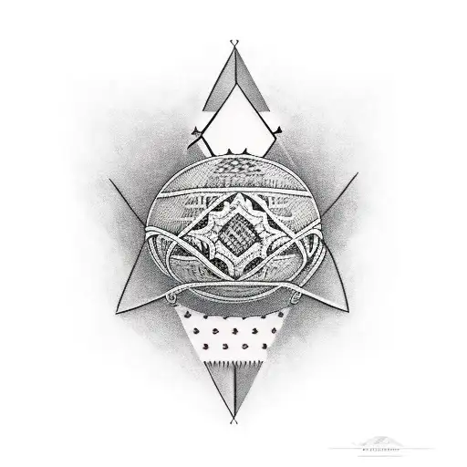 basket tattoo design idea