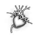 Heart tattoo design idea