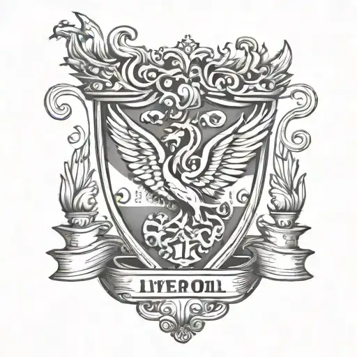 Liverpool football club tattoo design idea