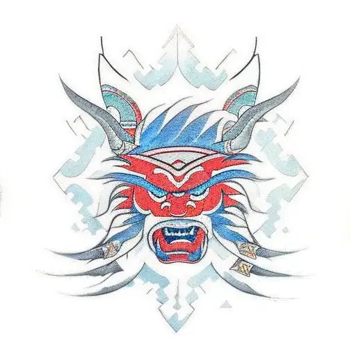 Northern Cheyenne Morning star tattoo design idea