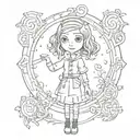 coraline tattoo design idea