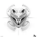 snake , kobe Bryant,  mamba mentality tattoo design idea