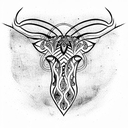 taurus tattoo design idea