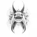 orca tattoo design idea