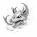 script  tattoo design idea