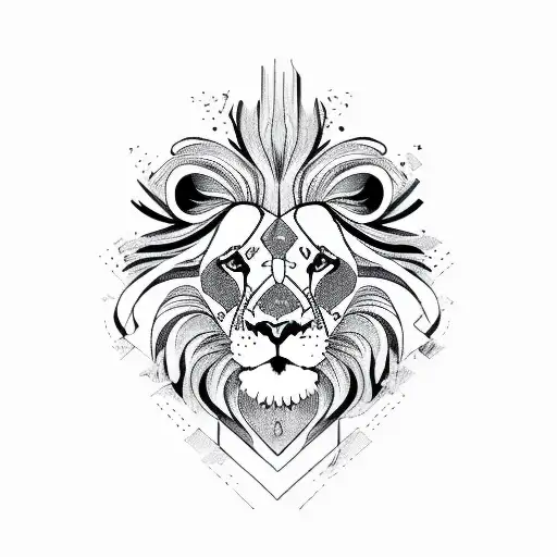 heart defect fontan Heart EKG Lion tattoo design idea