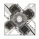 escape the matrix tattoo design idea