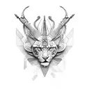 tribal, software engineer, musical teather actor, tango dancer, singer, guitarist tattoo design idea