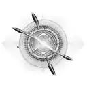 tribal, software engineer, musical teather actor, tango dancer, singer, guitarist tattoo design idea